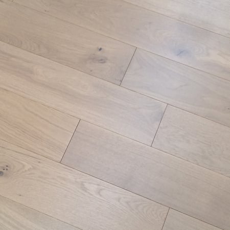 Solid Oak Grey Washed Brushed & Oiled