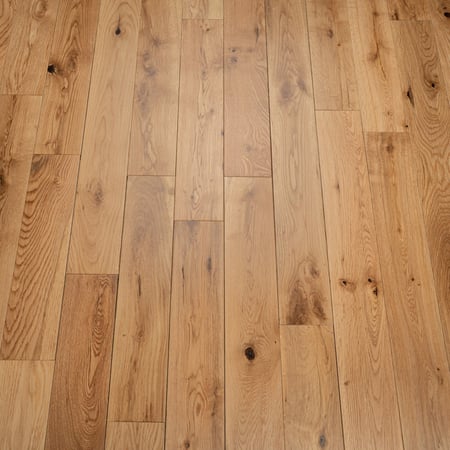 Solid Oak Natural Lacquered Oak