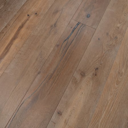 Engineered Antique Smoked White Distressed