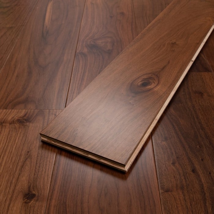 Engineered American Walnut Lacquered