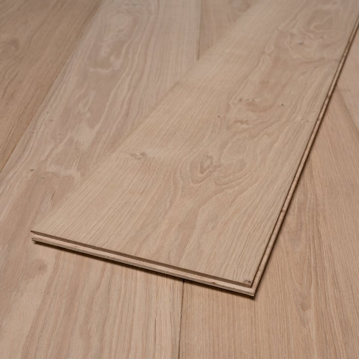Engineered Wide Unfinished Oak