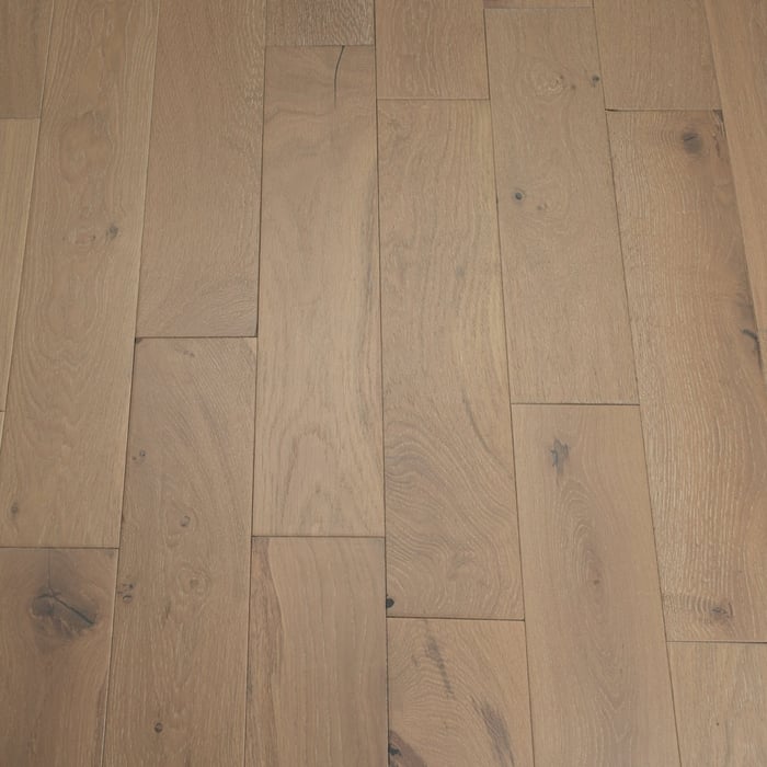 Engineered Winter White Oak Brushed Matt Lacquered