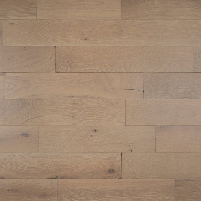 Engineered Winter White Oak Brushed Matt Lacquered