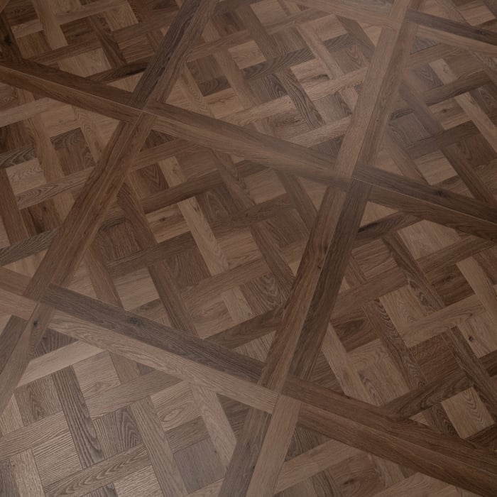 Luxury Vinyl Tiles Caramel Brown Versaille Panels