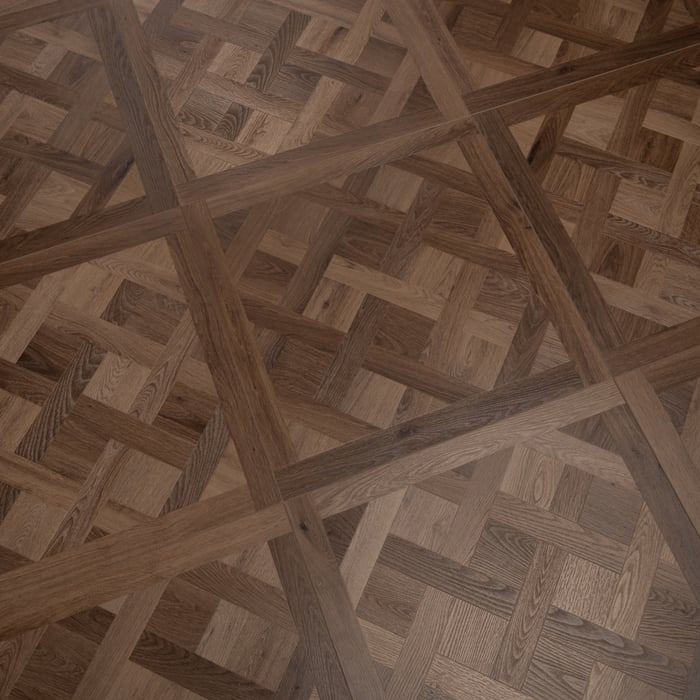 Luxury Vinyl Tiles Caramel Brown Versaille Panels