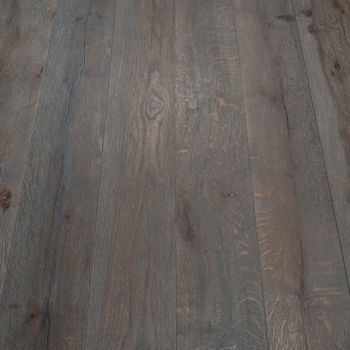 Engineered Smoked Grey Distressed Hard Waxed Oiled Oak
