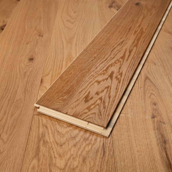 Engineered Natural Click Brushed & Oiled