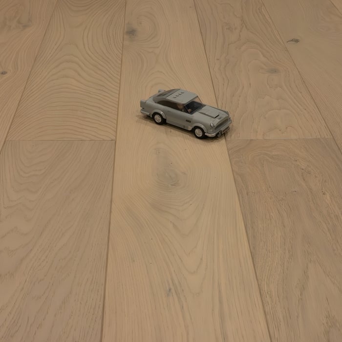 Engineered Brushed White UV Oiled