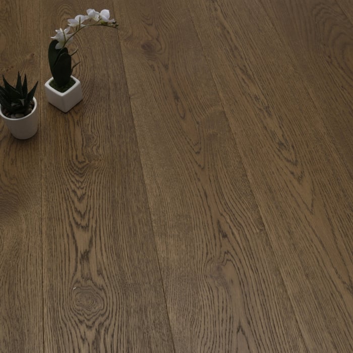 Engineered Herringbone Click Smoked Brushed & Oiled