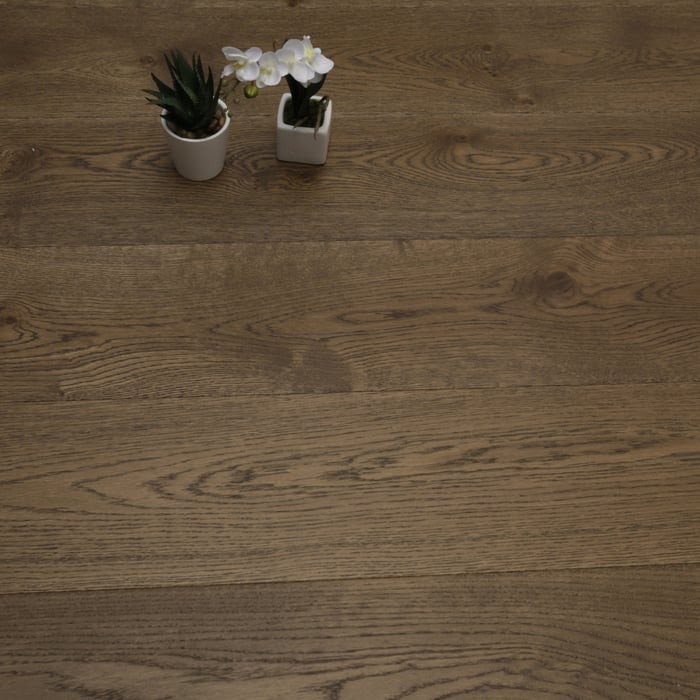 Engineered Herringbone Click Smoked Brushed & Oiled