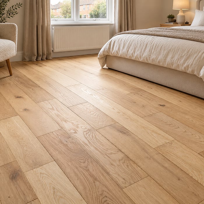 Engineered Natural Oak Brushed & Oiled