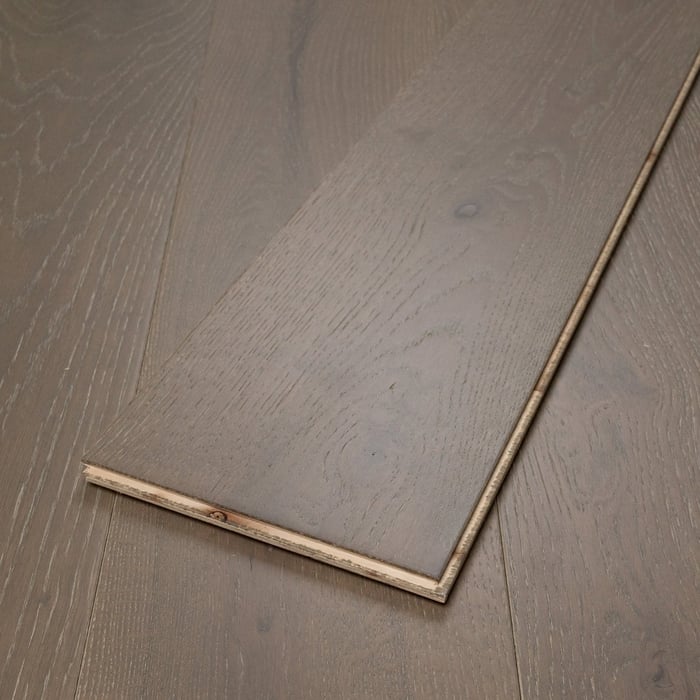 Engineered Oak Harbour Grey Brushed Matt Lacquered