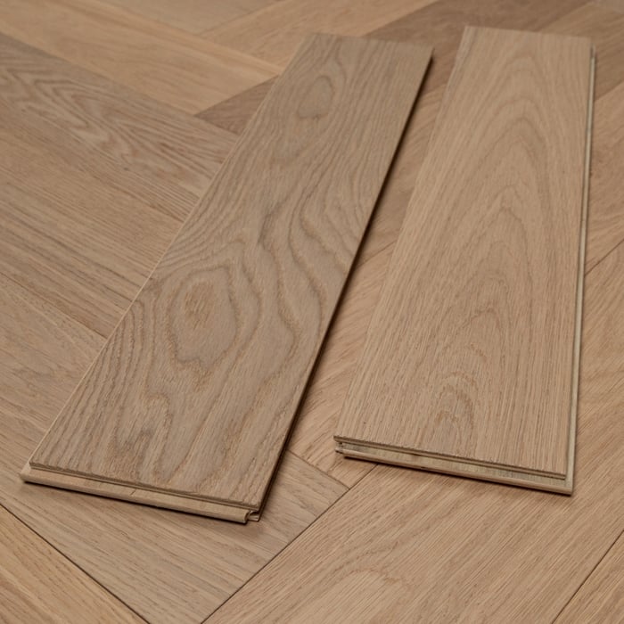 Engineered Herringbone Prime Grade Invisible Lacquered