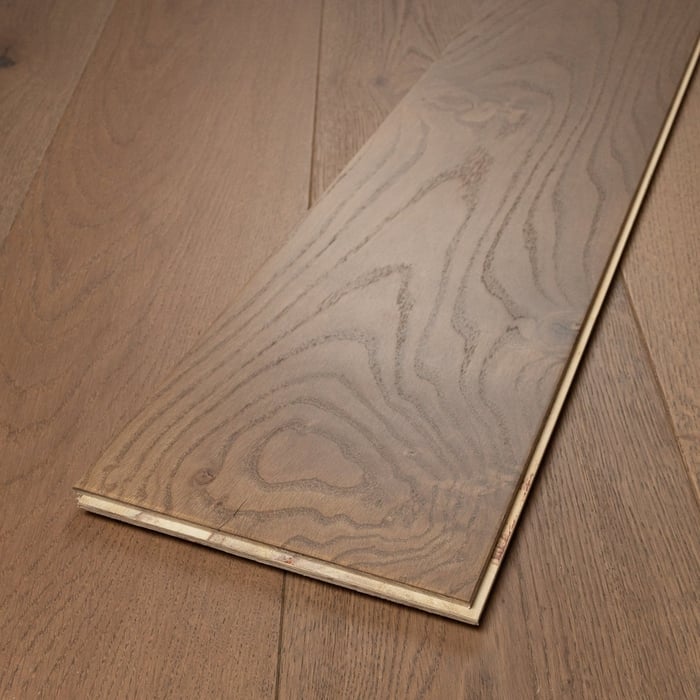 Engineered Smoked Stain Light Brushed & Oiled
