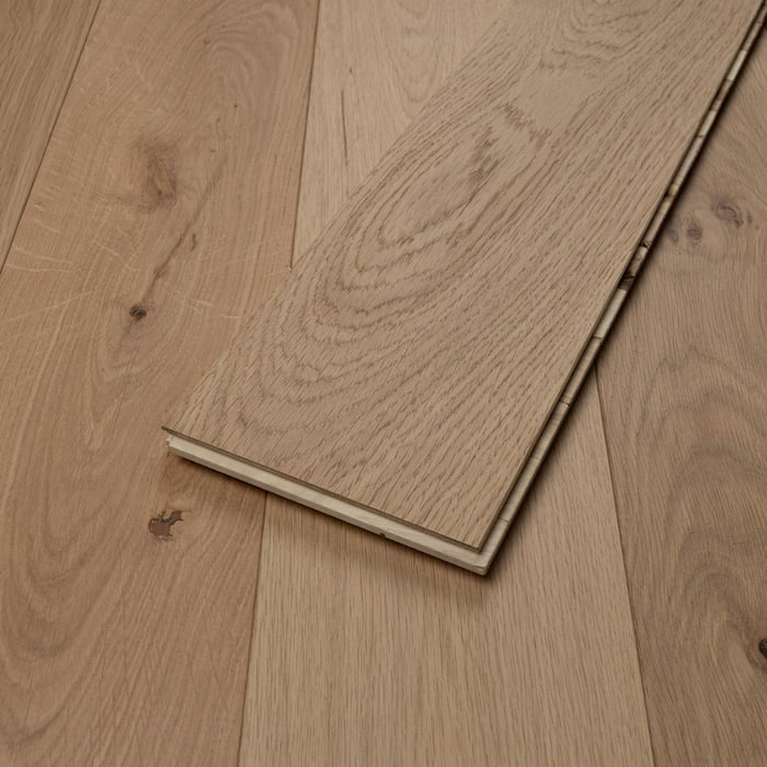 Engineered Invisible Oak Matt Lacquered Wood Flooring