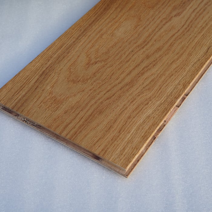 Engineered Natural Brushed & Oiled Rustic Oak Wood Flooring