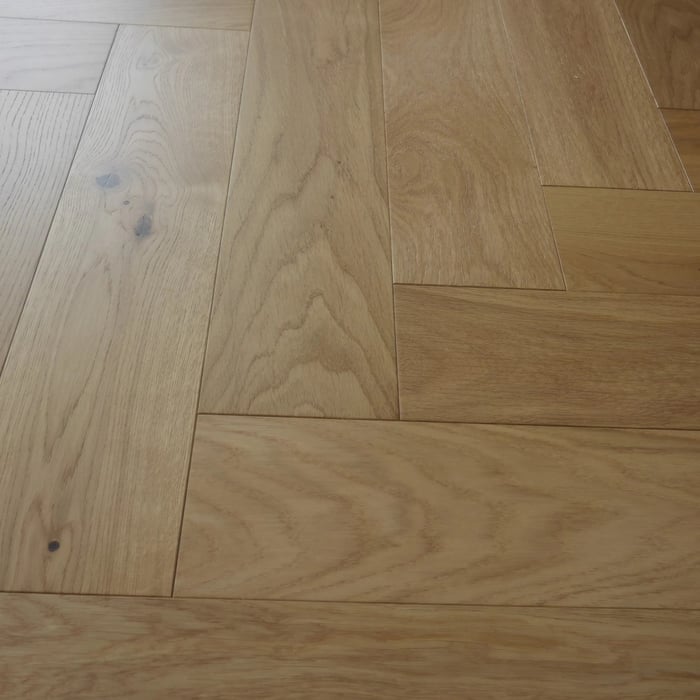 Engineered Herringbone Brushed Matt Lacquered