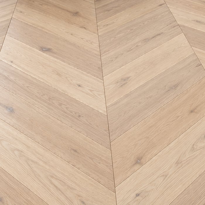 Chevron Classic Natural Brushed Matt Lacquered  