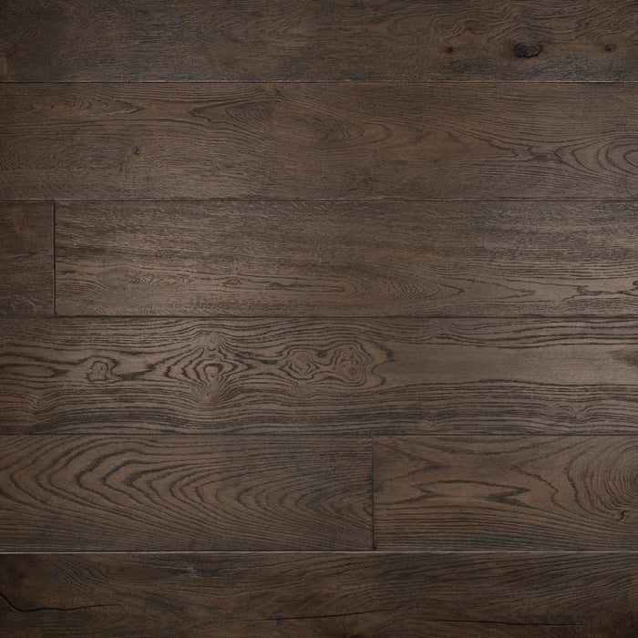 Engineered Antique Distressed Black Oiled