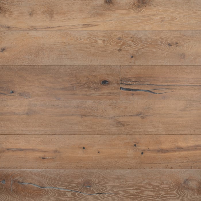 Engineered Antique Smoked White Distressed