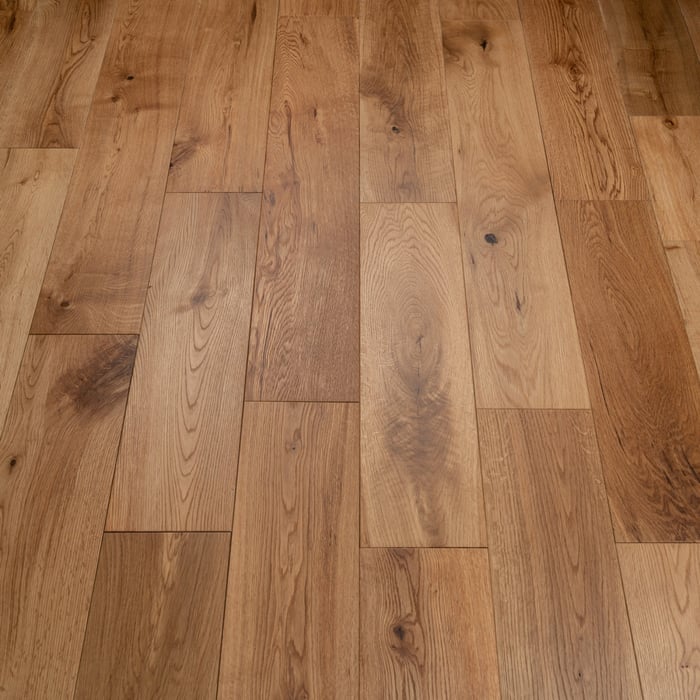 Solid Oak UV Brushed & Oiled